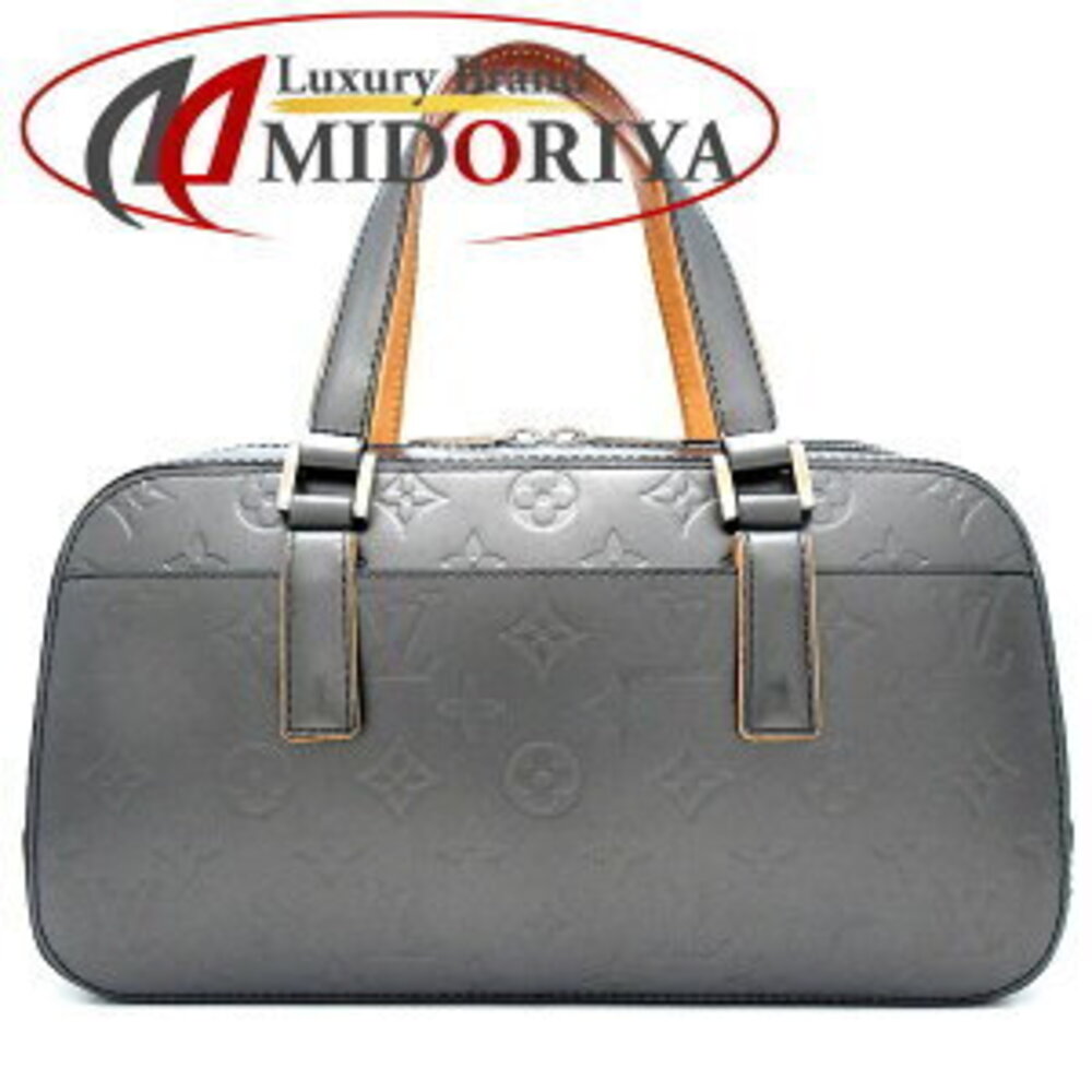 Louis Vuitton Shelton Monogram Matte Noir Black Handbag